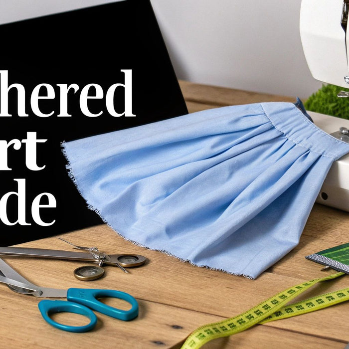 How to Make Gathered Skirt: A Quick Sewing Guide (how to make gathered skirt)