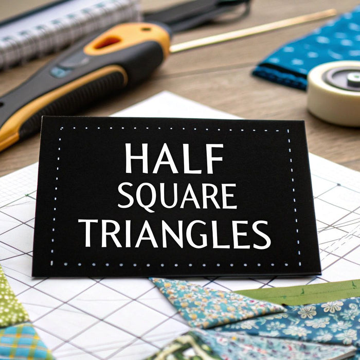 A Modern Guide on How to Make Half Square Triangles