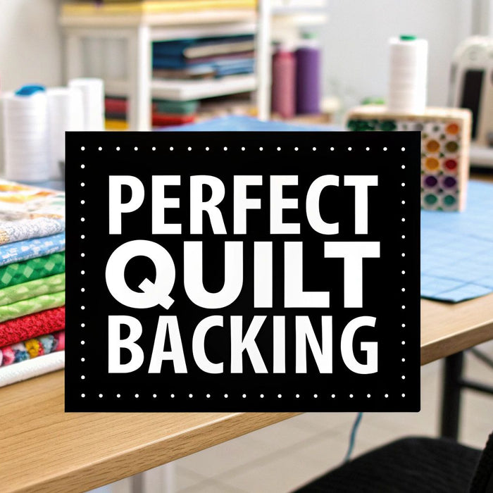 How to Piece a Quilt Backing for a Flawless Finish