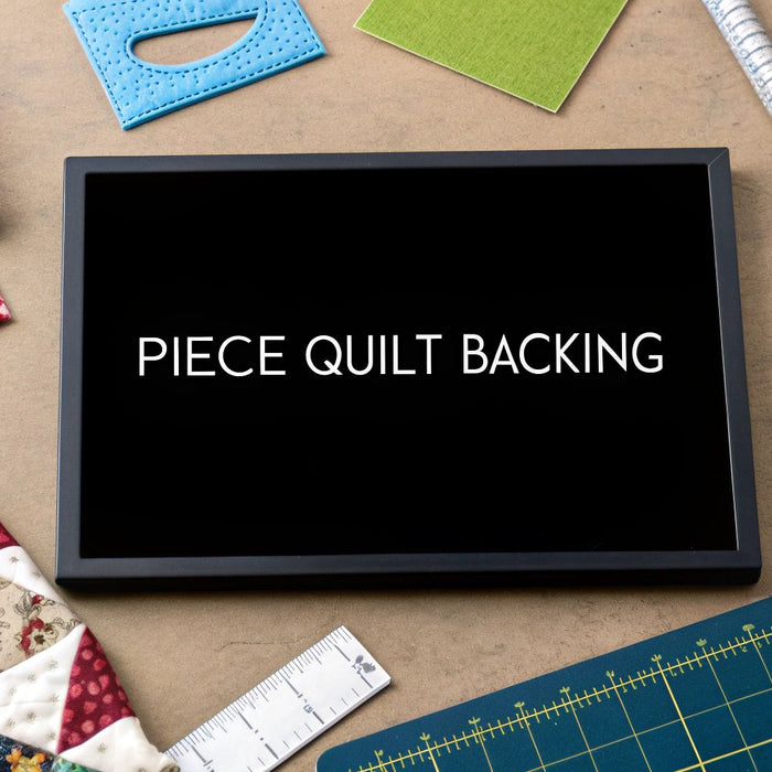 How to Piece Quilt Backing: how to piece quilt backing for modern quilters