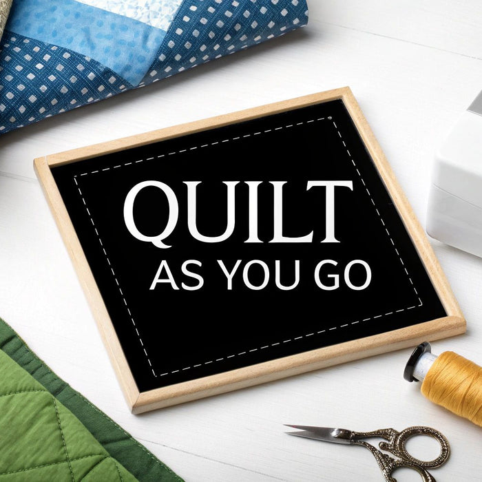 How to Quilt As You Go A Beginner's Guide to Flawless Results