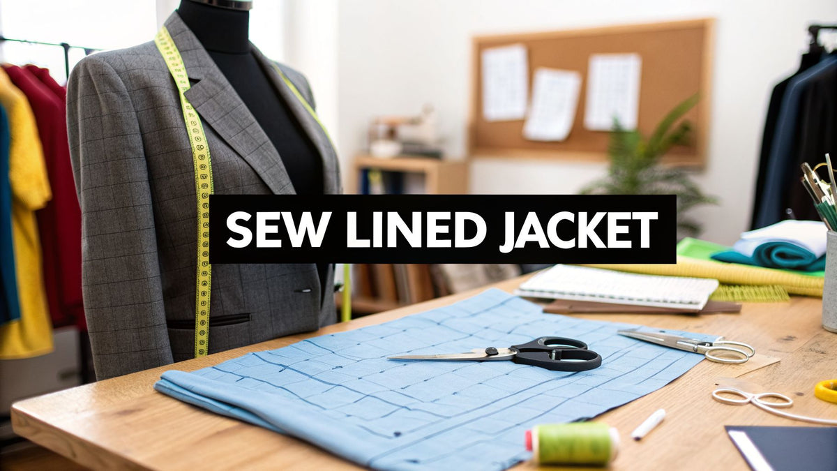 How to Sew a Lined Jacket From Start to Finish — High Country Quilts