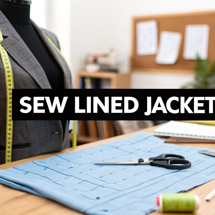 How to Sew a Lined Jacket From Start to Finish