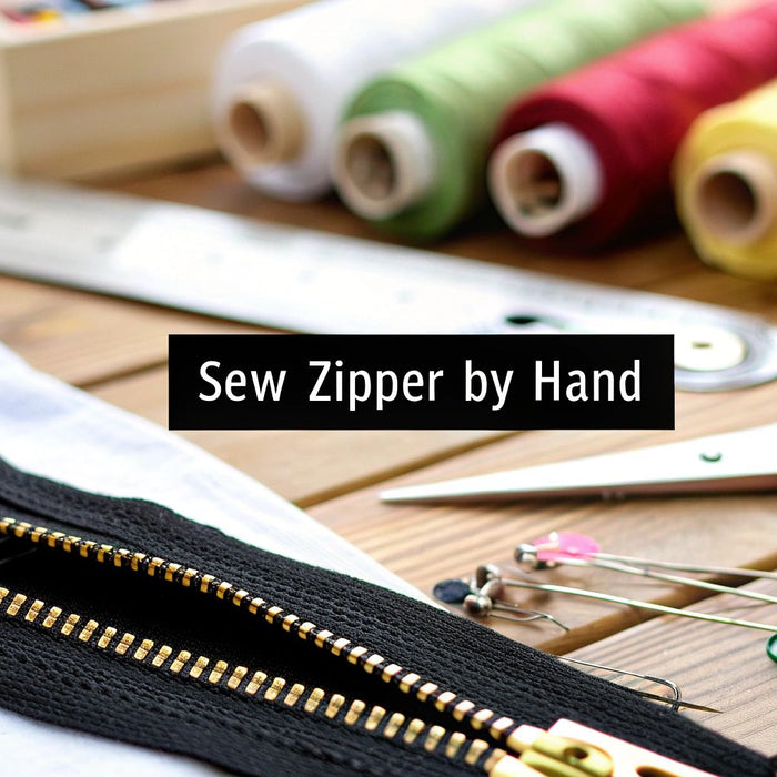 How to Sew a Zipper by Hand A Beginner's Guide
