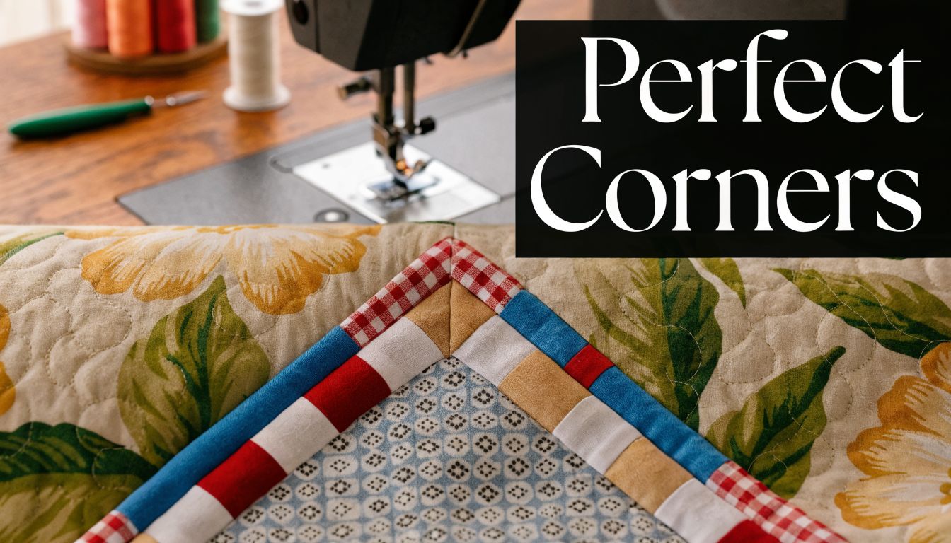 How to Sew Binding Corners Perfectly Every Time
