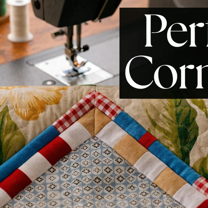 How to Sew Binding Corners Perfectly Every Time