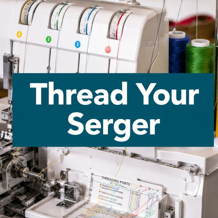 How to Thread a Serger: A Beginner's Complete Guide