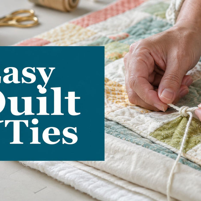 How to Tie Quilts the Easy Way