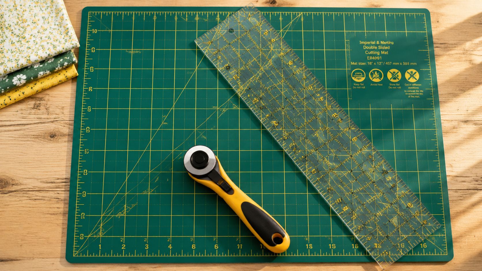 How to Use a Cutting Mat: A Beginner Quilter's Guide