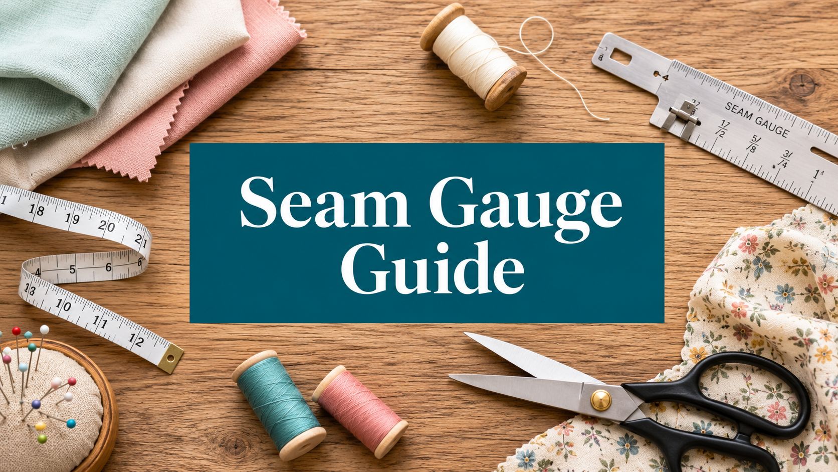 How to Use a Seam Gauge for Cleaner Seams and Hems