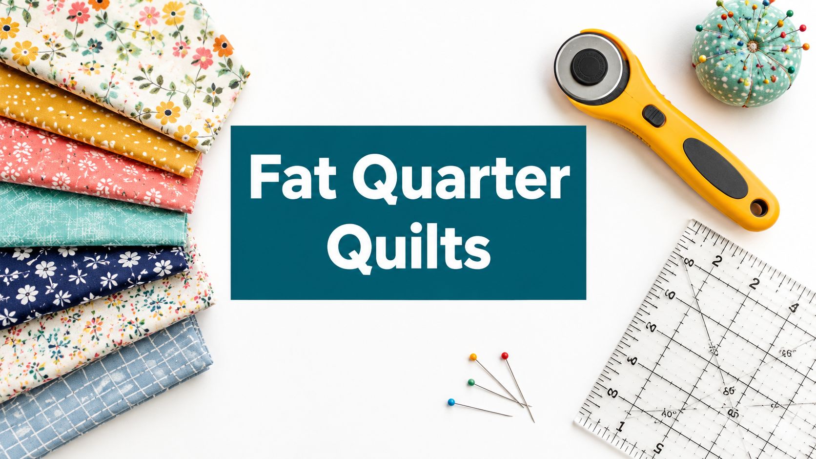 How to Use Fat Quarters: Beginner-Friendly Quilt Ideas