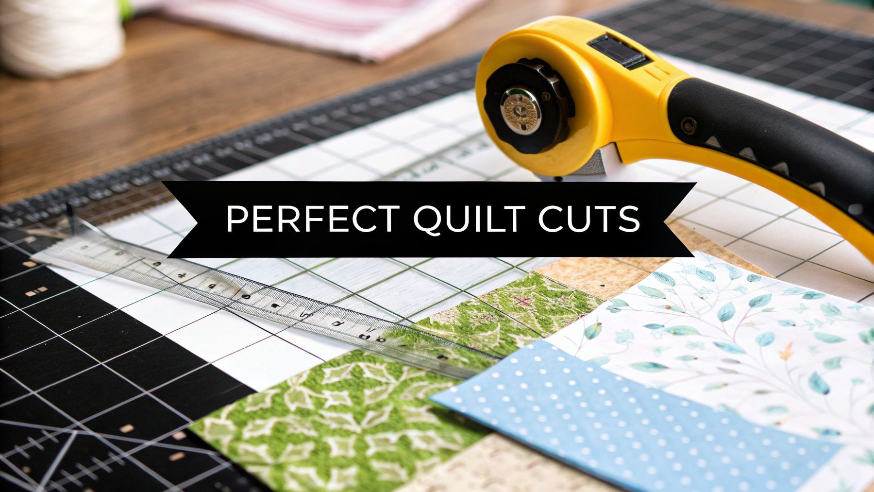 Master How to Use Quilting Rulers for Perfect Cuts