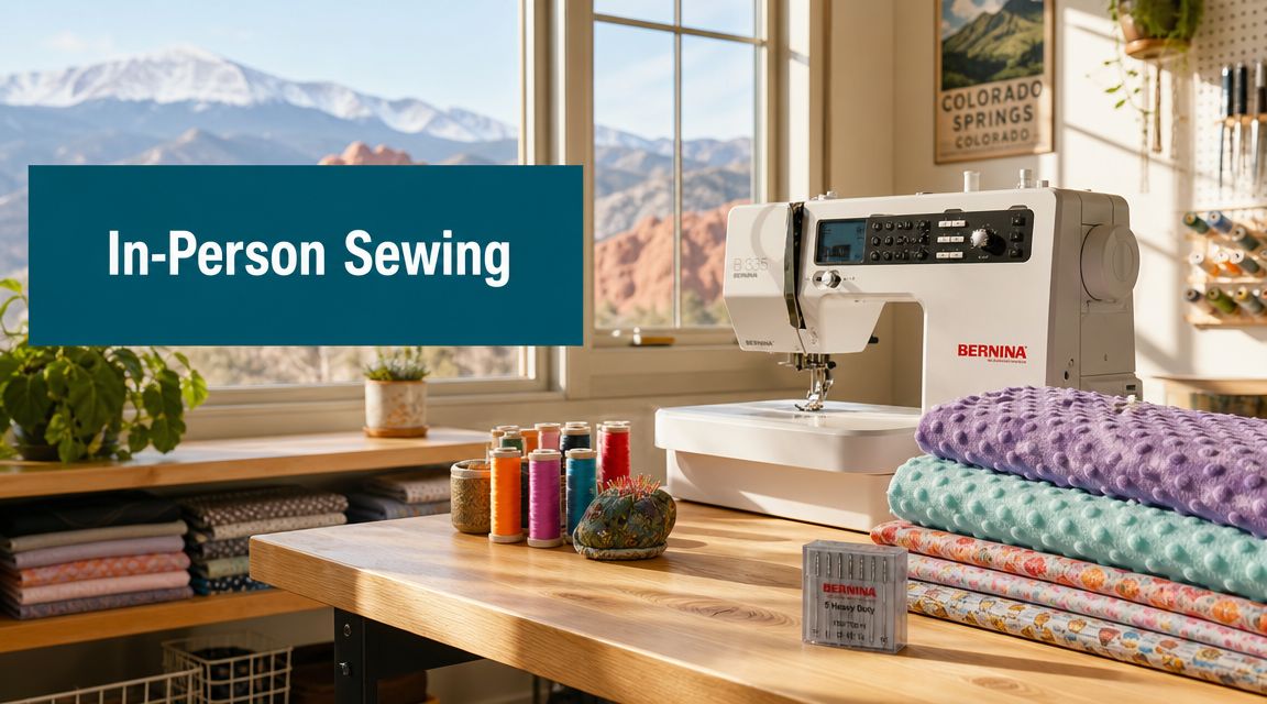 In-person Sewing Workshops Colorado Springs
