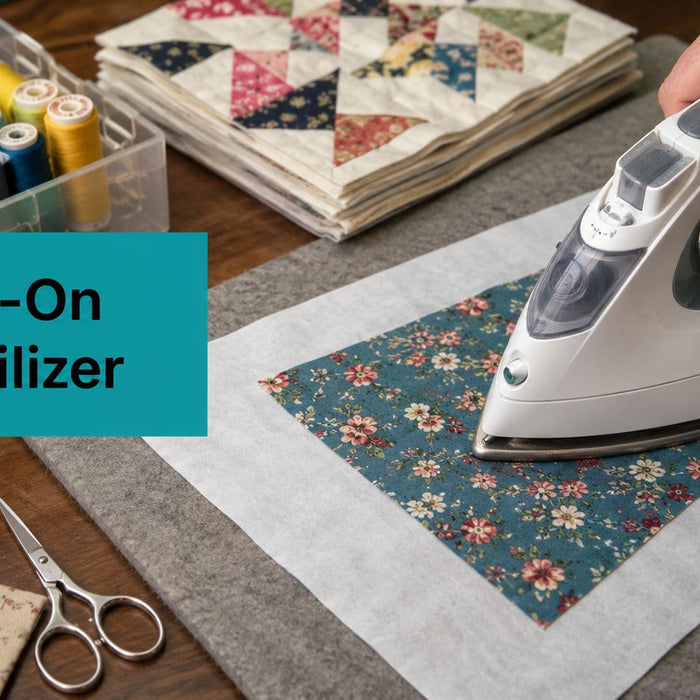 Master Iron on Stabilizer for Perfect Quilting
