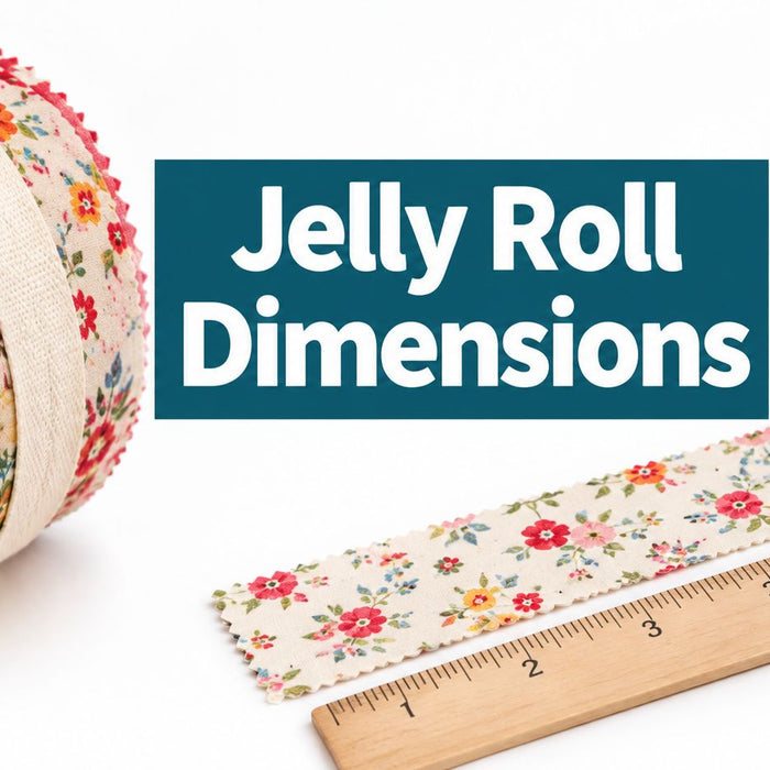 Jelly Roll Fabric Dimensions: The Complete Guide