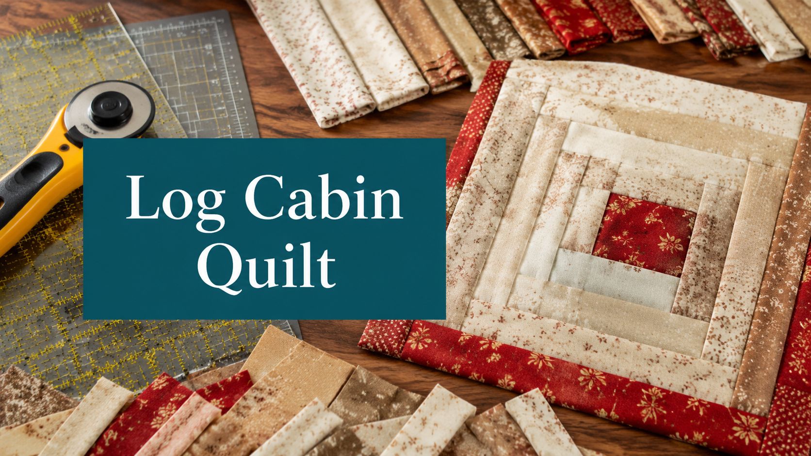 Log Cabin Quilt Block Pattern: A Beginner's Complete Guide