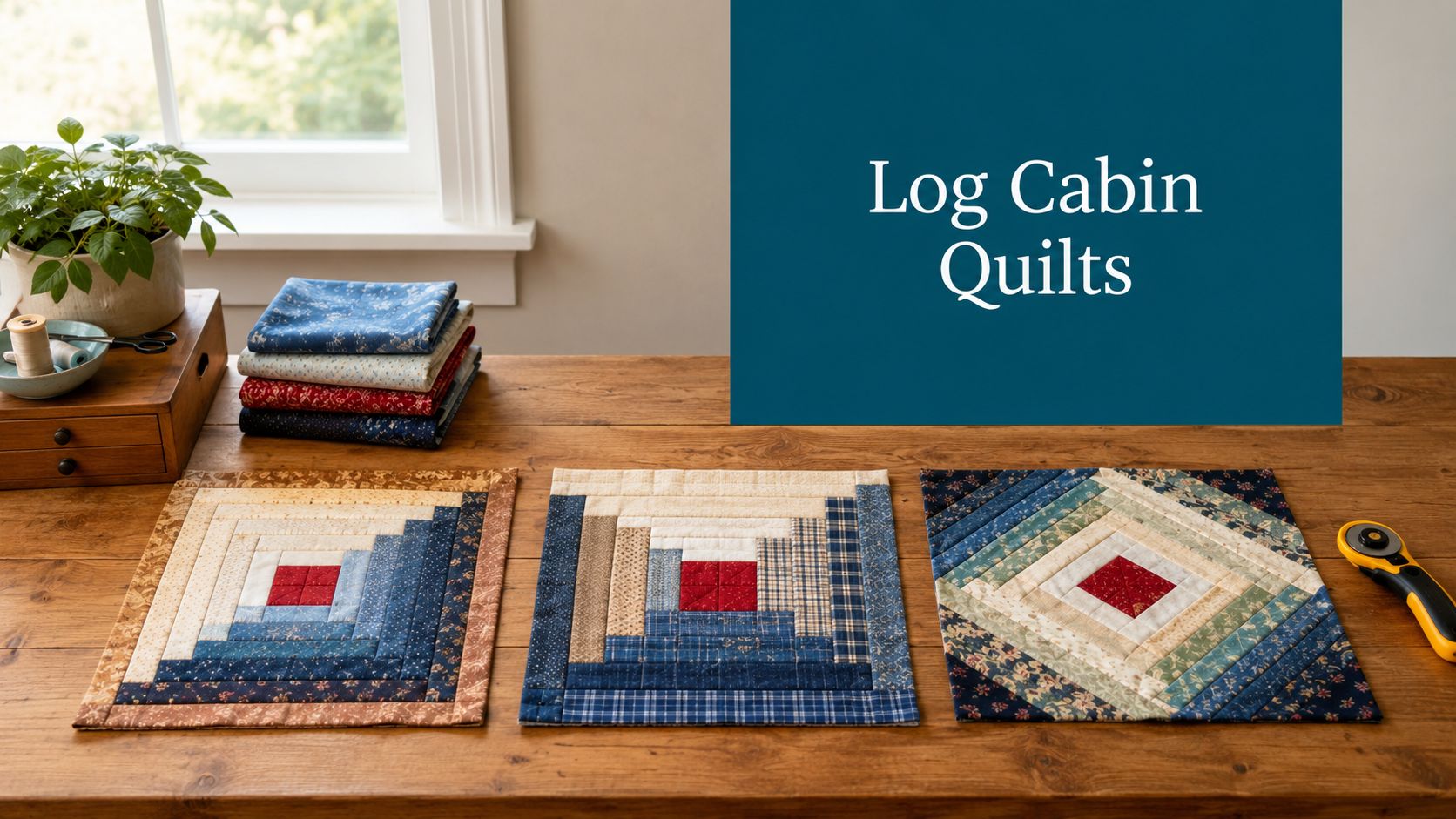 7 Log Cabin Quilt Variations to Try in 2026