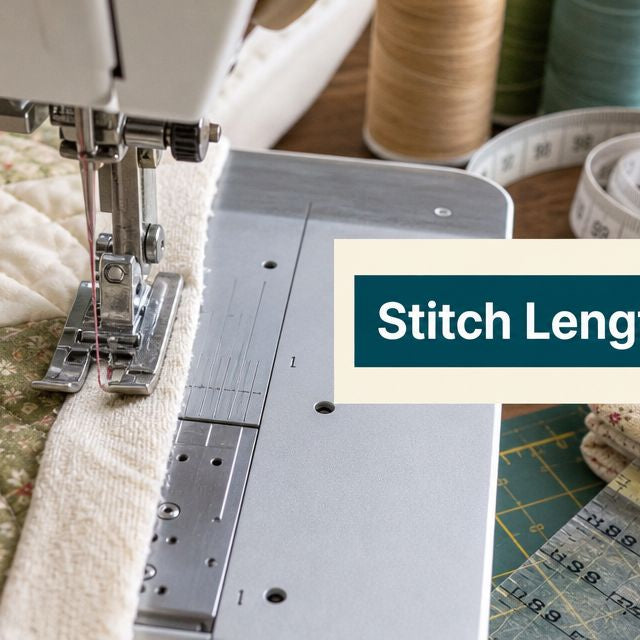 Machine Quilting Stitch Length Guide for Perfect Stitches