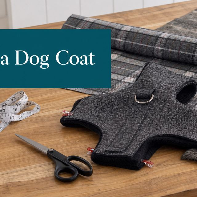 Sew a Dog Coat with Modern Quilting Fabric by the Yard