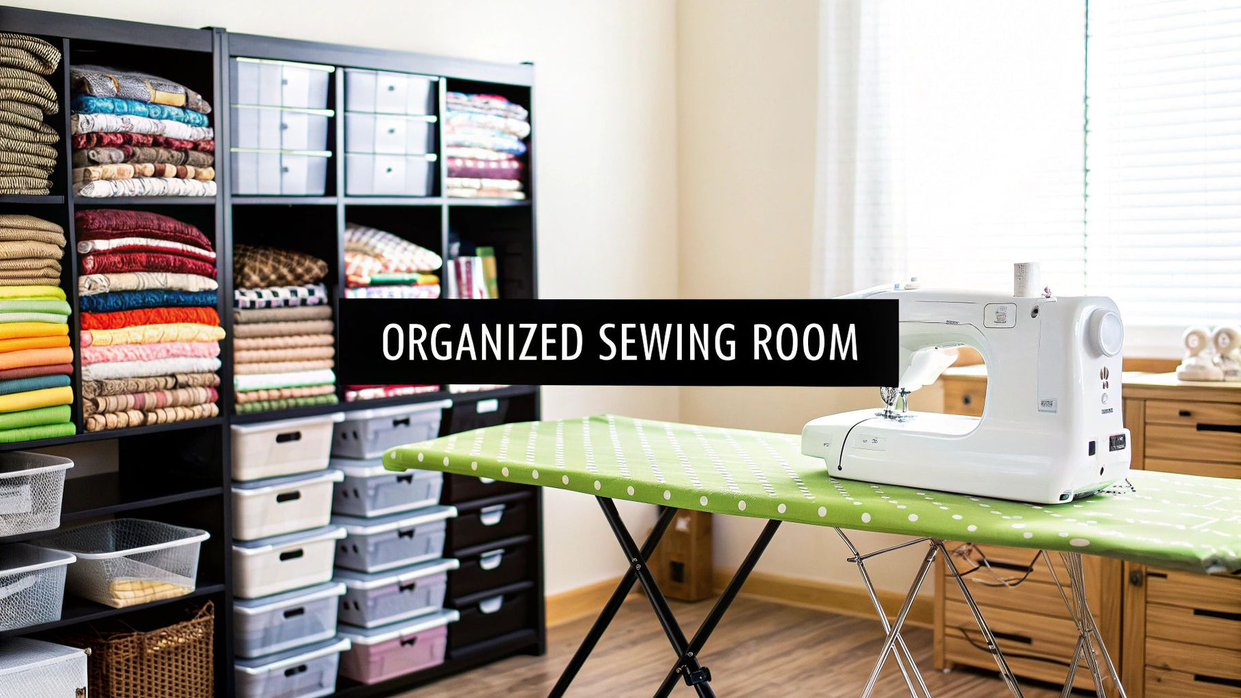 8 Brilliant Organized Sewing Room Ideas for 2026