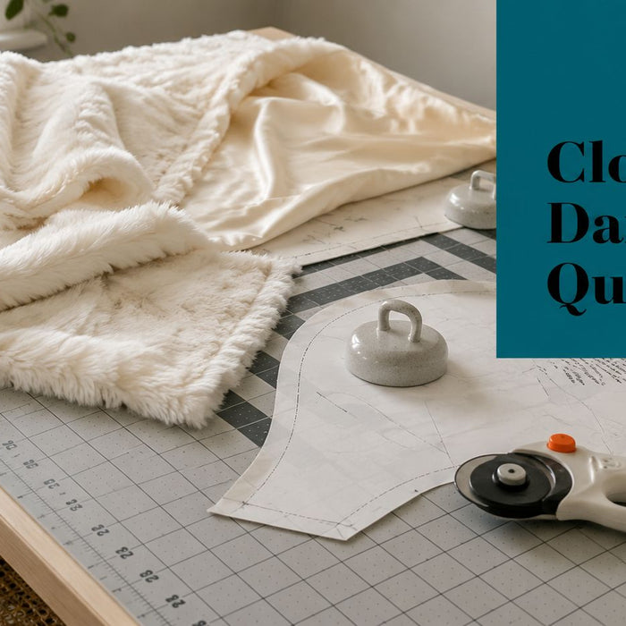 Luxurious Projects: Pantone Cloud Dancer Fabric for Quilting