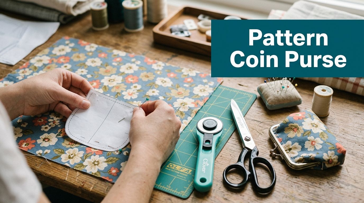 Pattern Coin Purse: A Beginner's Sewing Guide
