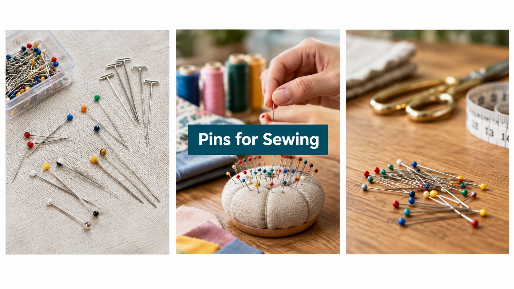 Pins for Sewing: A Beginner's Guide to Choosing and Using
