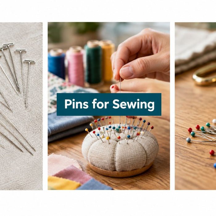 Pins for Sewing: A Beginner's Guide to Choosing and Using