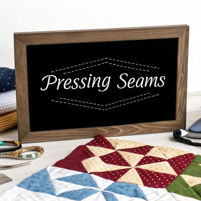 A Quilter's Guide to Perfectly Pressing Seams in Quilting