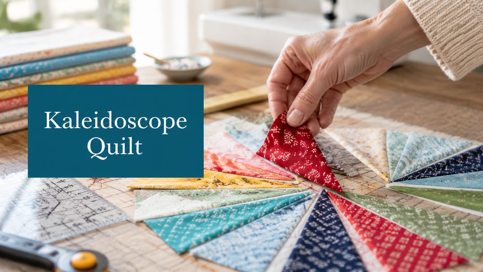 Quilt Pattern Kaleidoscope: A Beginner's Step-by-Step Guide