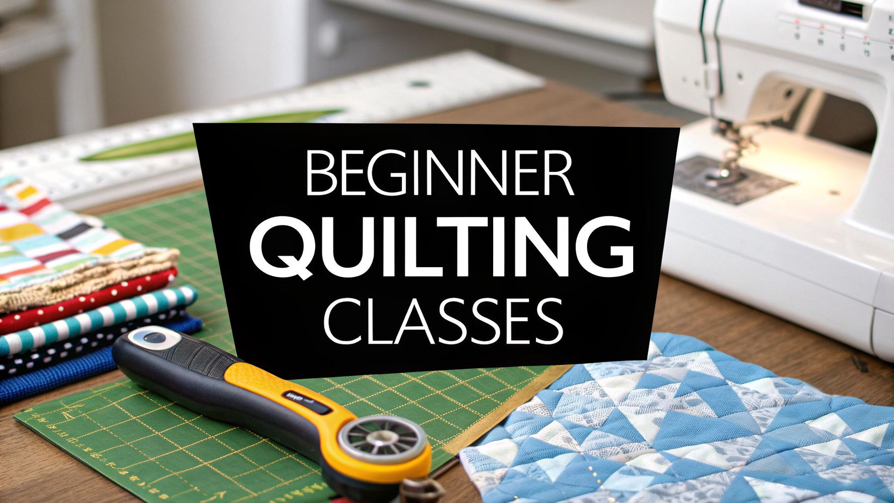 Quilting Classes for Beginners Near Me A Complete Guide