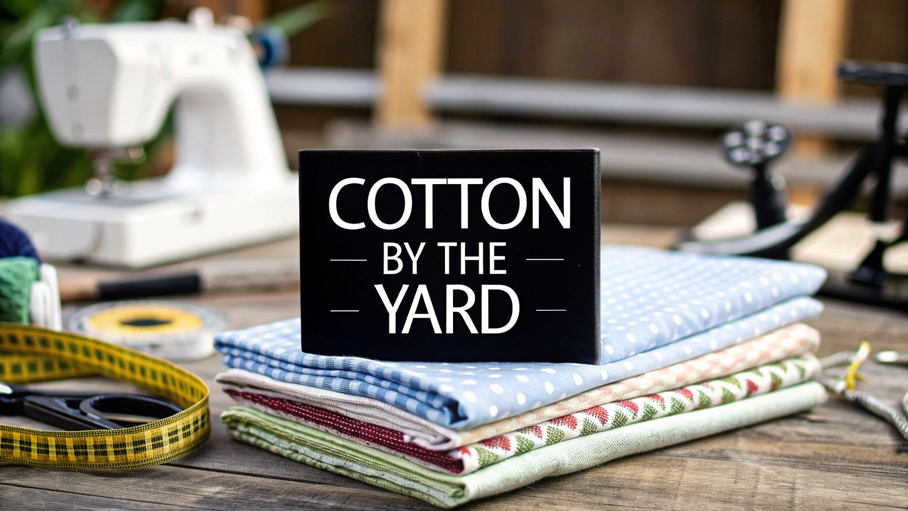 Your Guide to Quilting Cotton Fabric by the Yard