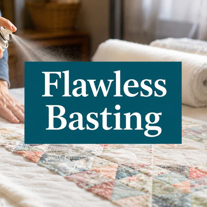 Master Quilting Spray Adhesive for Flawless Basting