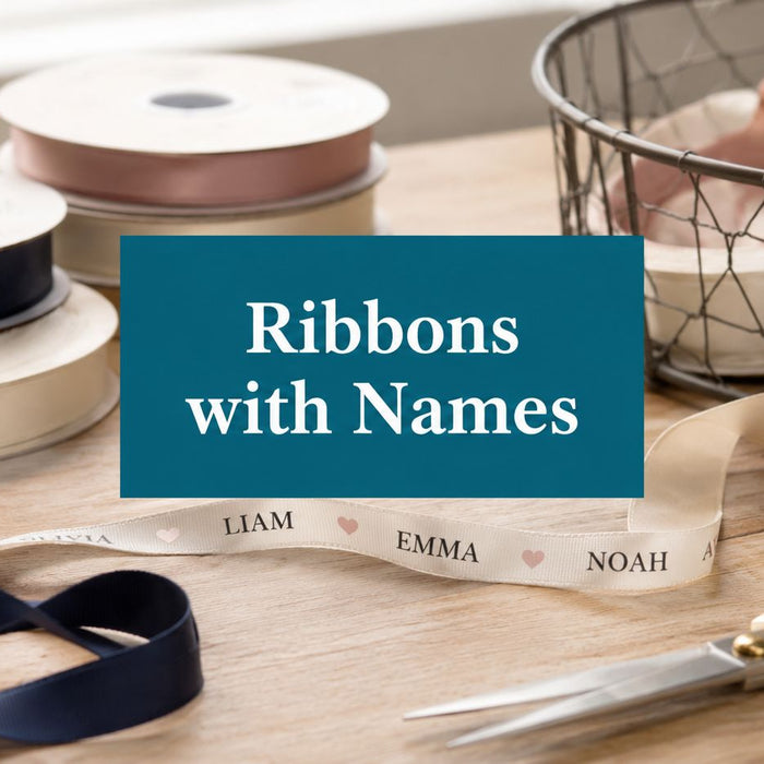 Ribbons with Names: Craft, Print, & Order Yours