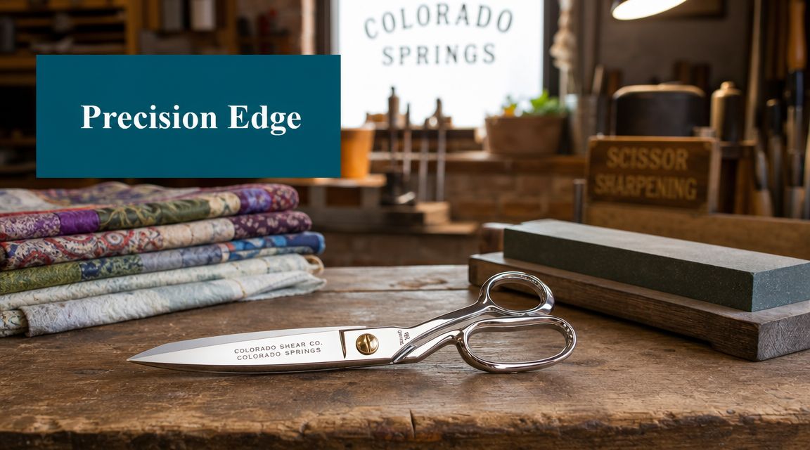 Scissor Sharpening Colorado Springs | Precision Edge