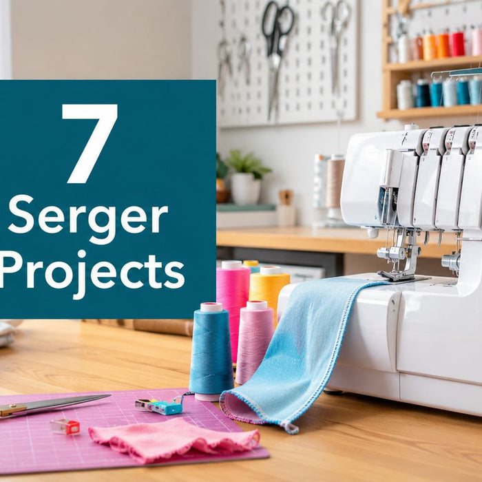 7 Serger Projects for Beginners to Try in 2026