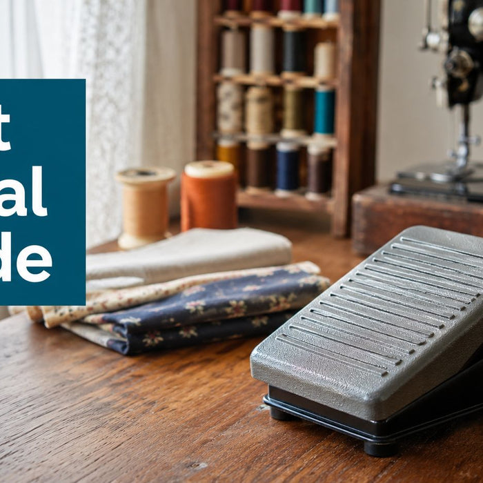 Sewing Machine Foot Pedal Guide for Every Skill Level
