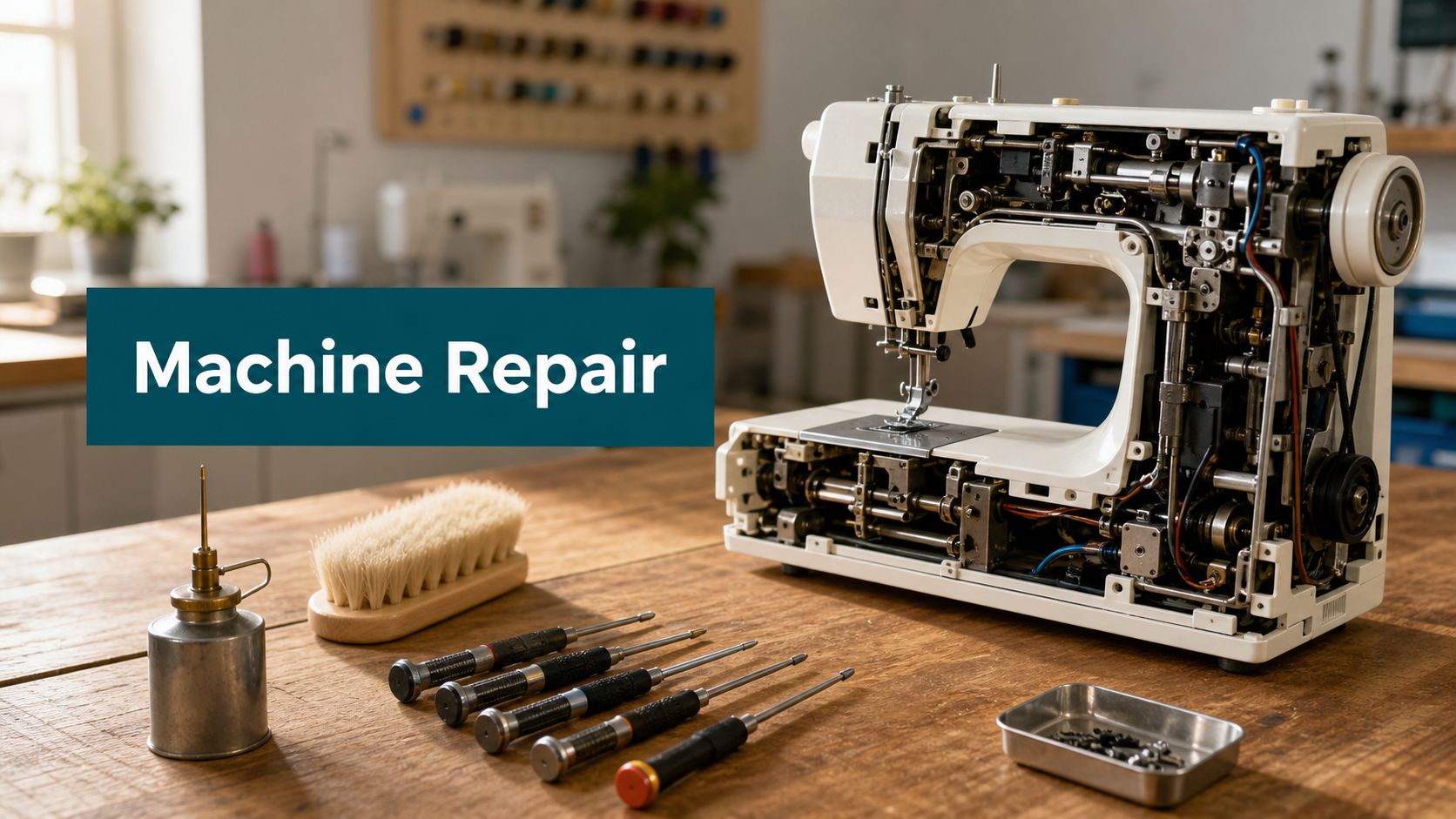 High Country Quilts: Sewing Machine Repair Classes