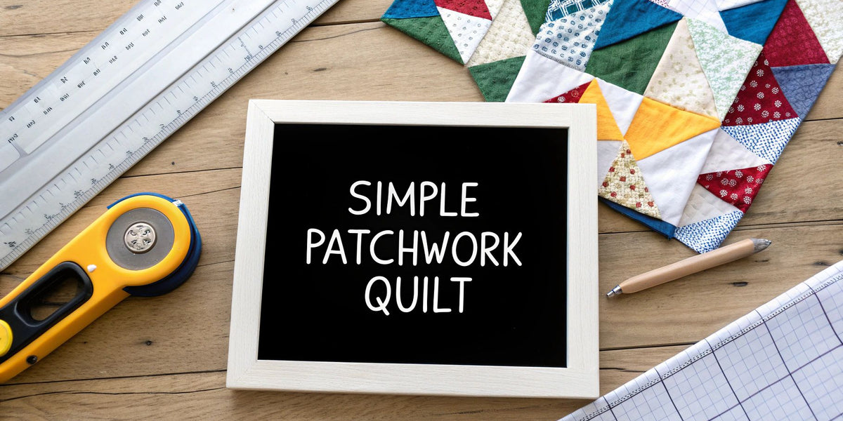 Create a Stunning Simple Patchwork Quilt Pattern — High Country Quilts