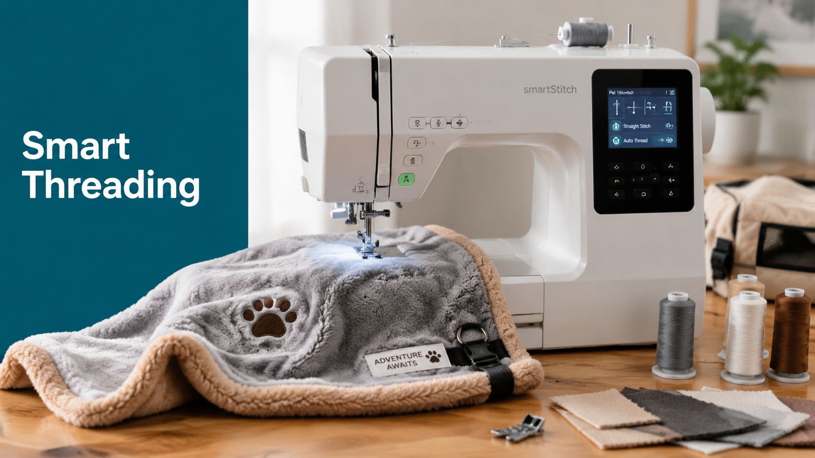 Smart Threading Sewing Machines: Pet Blanket Guide 2026