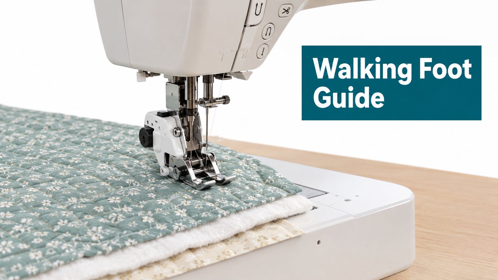 Walking Foot for Machine Quilting: A Complete Guide