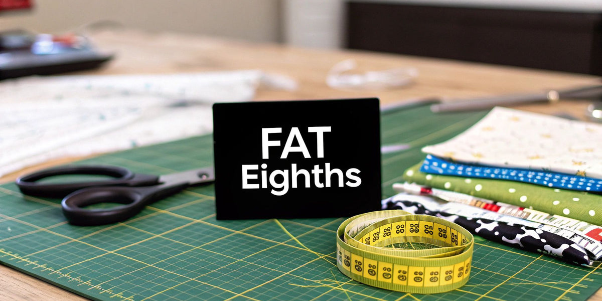 What Is a Fat Eighth Explained for Modern Quilters — High Country Quilts