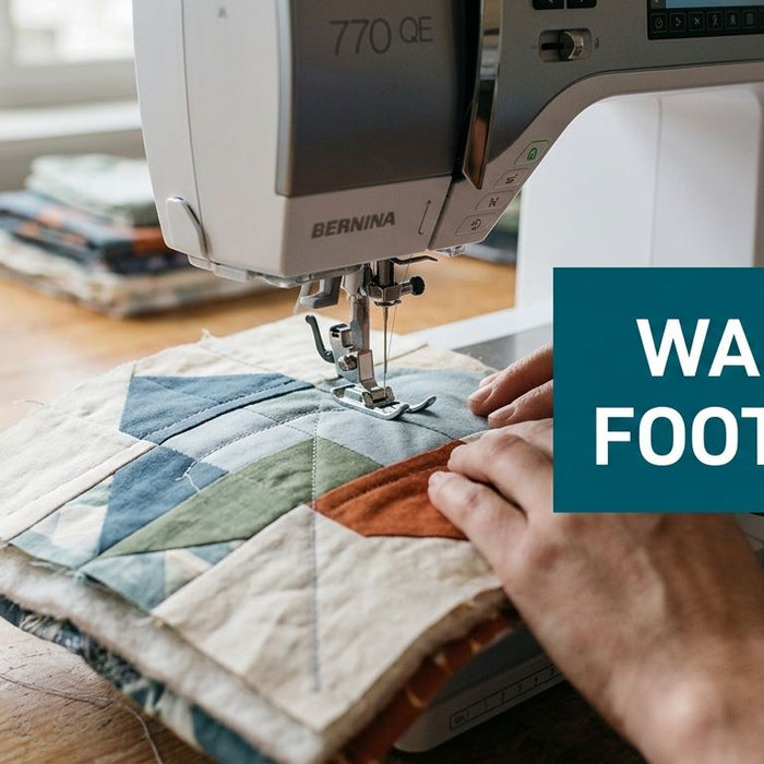 What Is a Walking Foot? a Quilter's Essential Guide