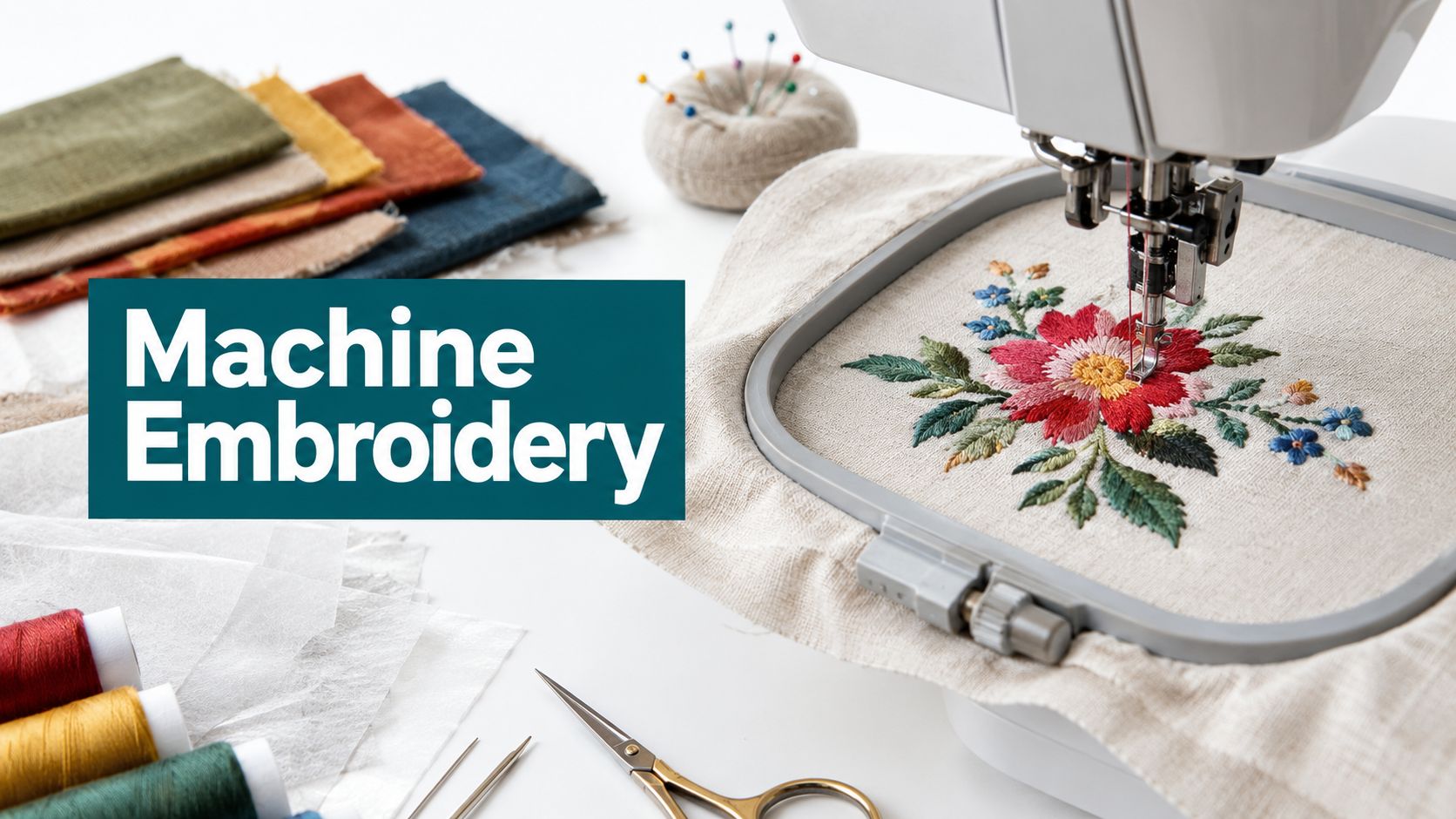 What Is Machine Embroidery and How Does It Work