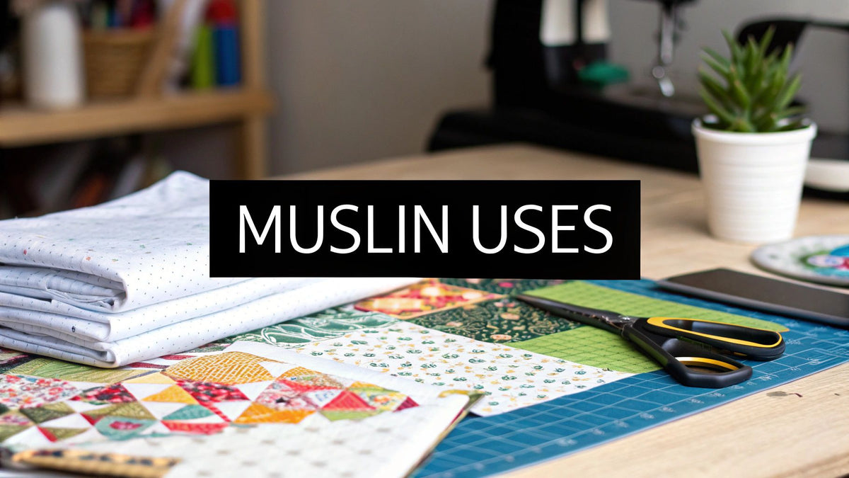 What is muslin fabric used for: Discover Its Versatile Uses — High ...