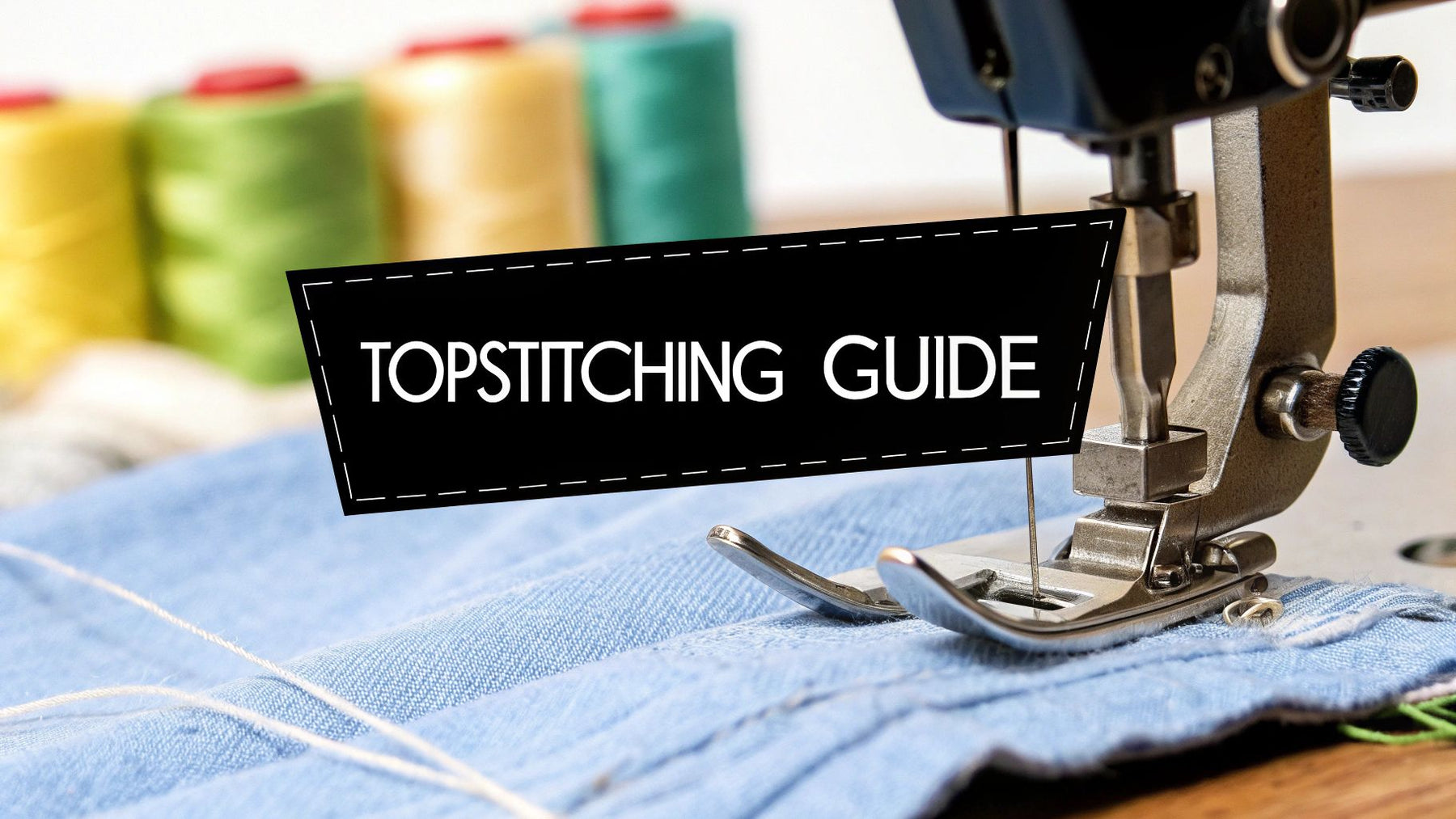 What Is Top Stitching in Sewing A Crafter's Complete Guide