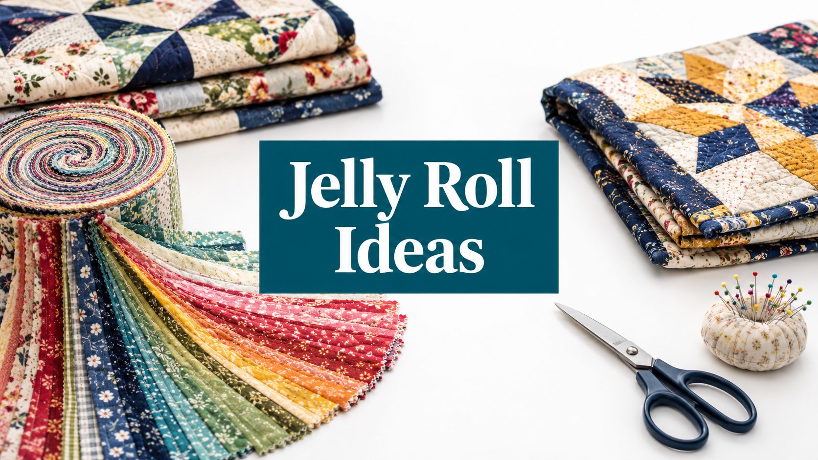 7 Ideas: What to Make with Jelly Roll Fabric