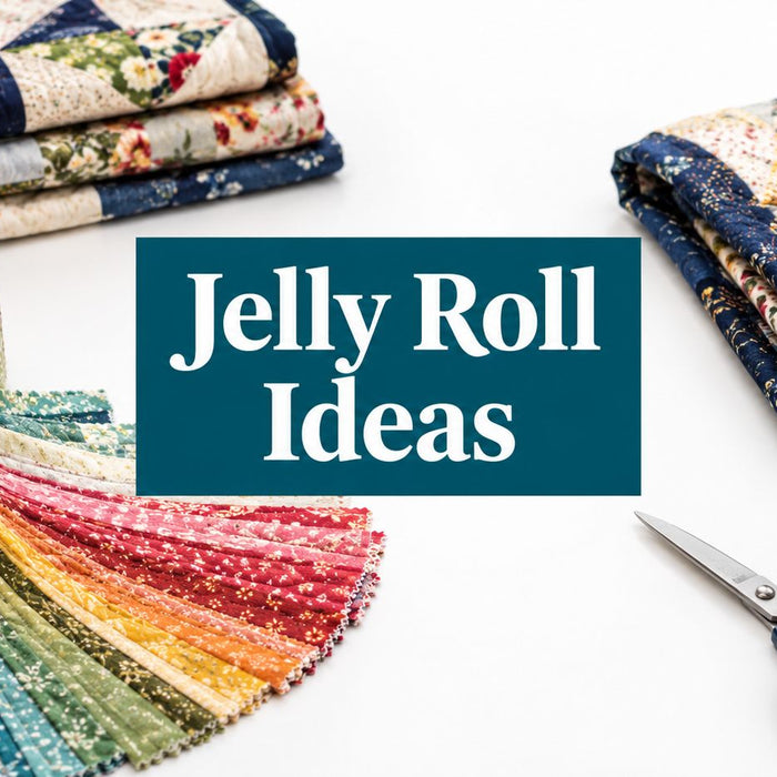 7 Ideas: What to Make with Jelly Roll Fabric