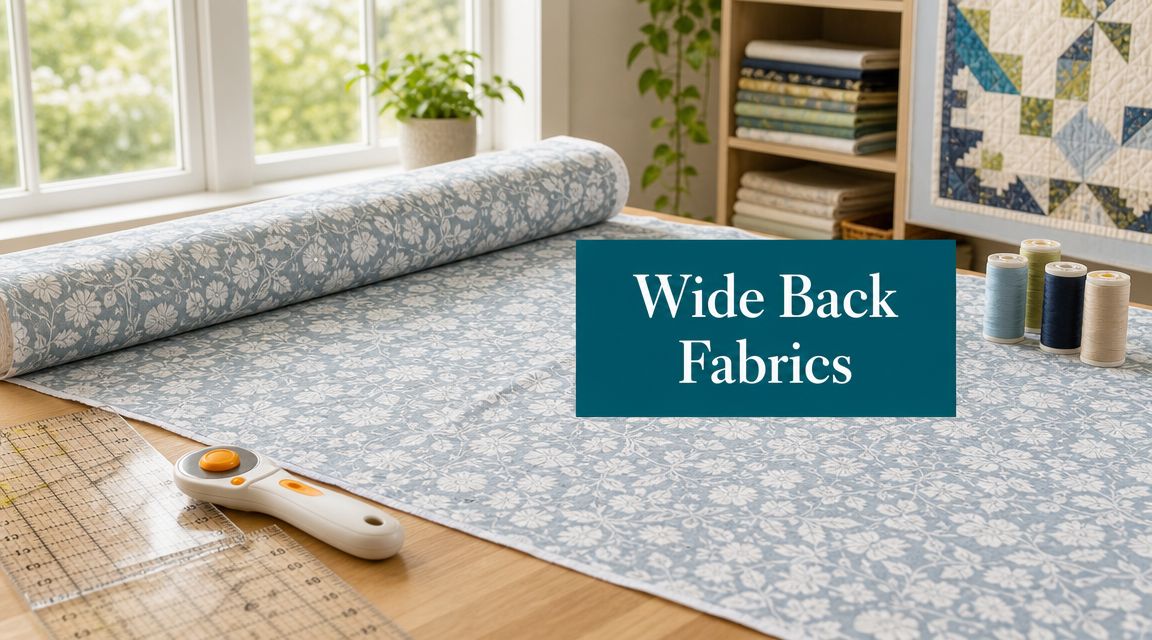 Wide Back Fabrics for Quilting: A Beginner's Guide