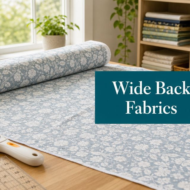 Wide Back Fabrics for Quilting: A Beginner's Guide